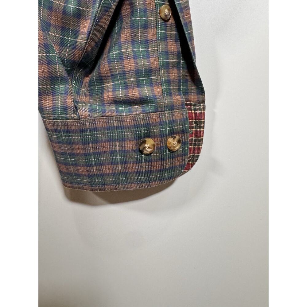 Brooks Brothers Medium Plaid Shirt Original‎ Polo - Picture 6 of 6